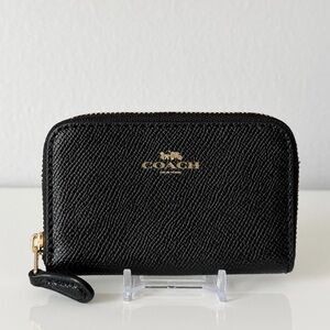 Coach Mini Zip Card Case Wallet